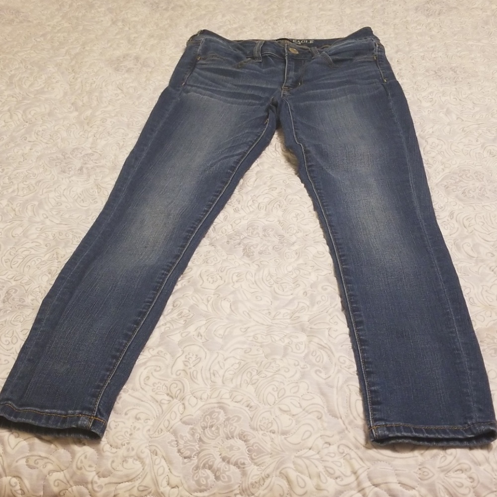 AE jeggings short length